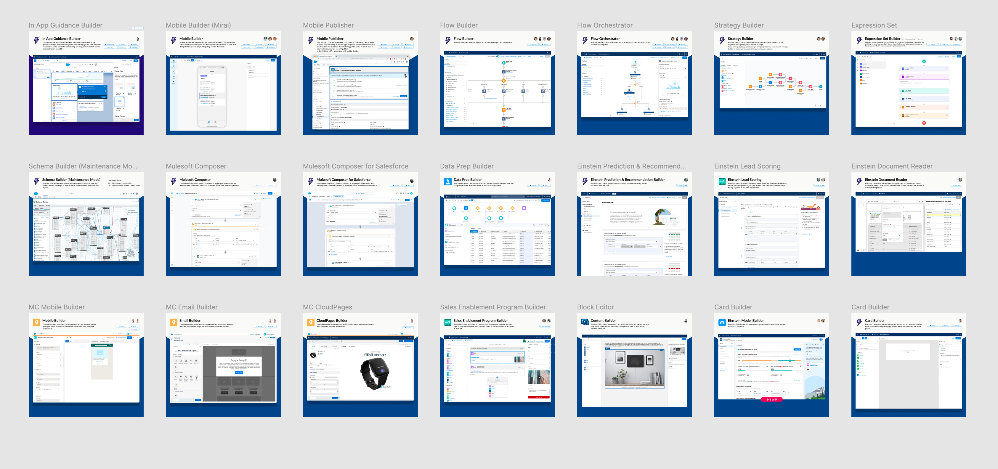 40+ Salesforce builders